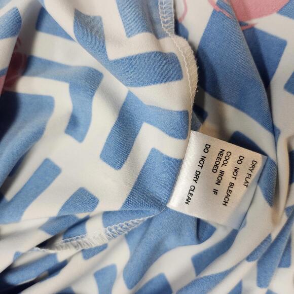 Tracy Negoshian Dress Multicolor Short Sleeve Size Medium - Picture 8 of 9